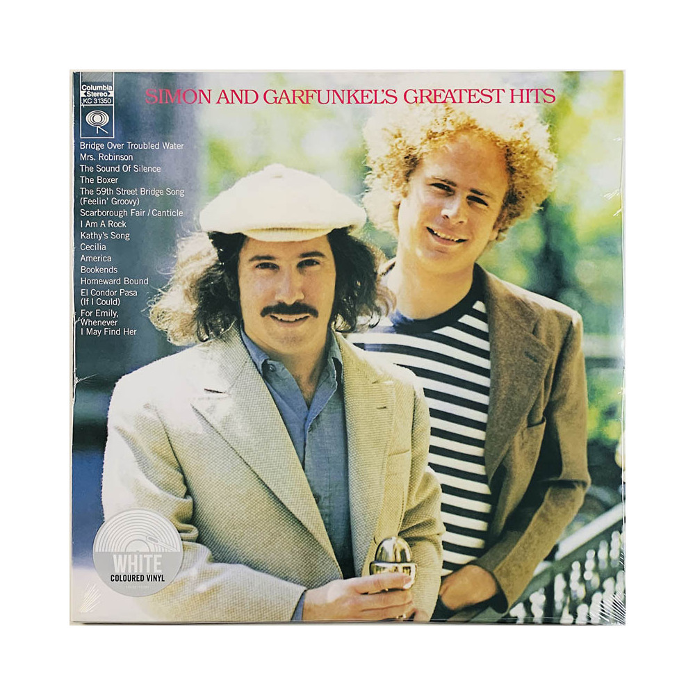 Simon and Garfunkel LP Simon and Garfunkel's greatest hits, white vinyl  uusi LP