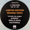 Subways 2020 BMGCAt347LP All or nothing, orange vinyl LP