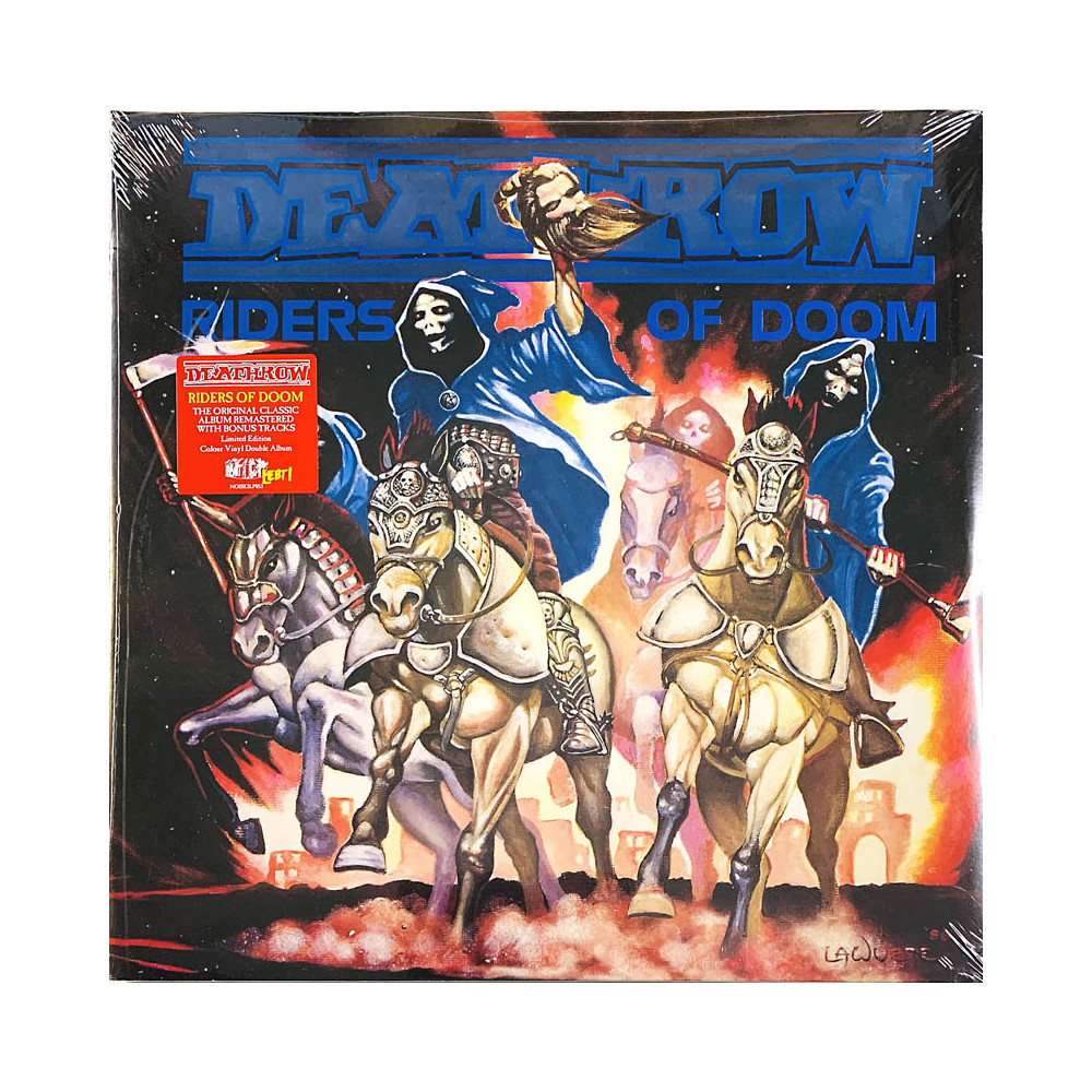 Deathrow LP Riders of doow 2LP  uusi LP