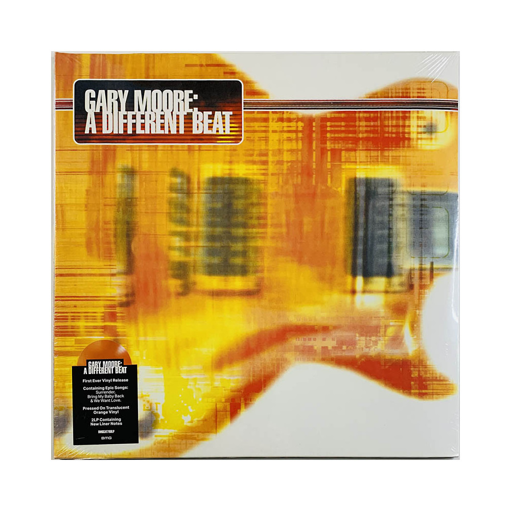 Moore Gary 1999 BMGCAT760LP A different beat, orange vinyl 2LP LP