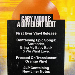 Moore Gary 1999 BMGCAT760LP A different beat, orange vinyl 2LP LP