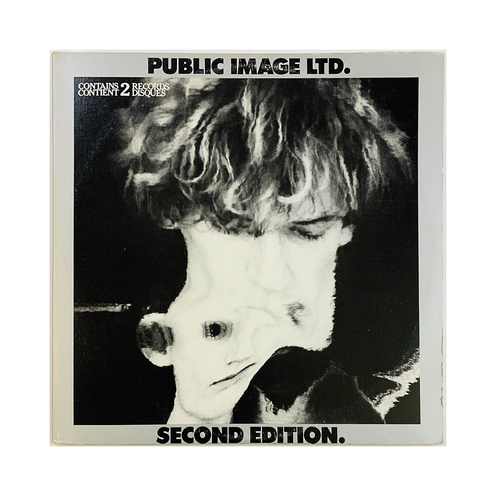 Public Image LTD. LP Second Edition 2LP  kansi EX levy EX Käytetty LP