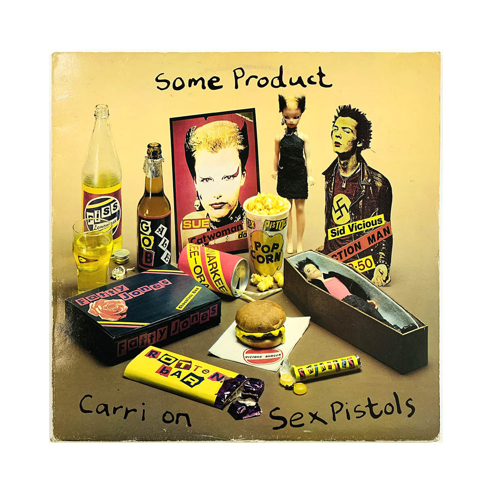 Sex Pistols LP Some Product - Carri On Sex Pistols  kansi VG levy VG Käytetty LP