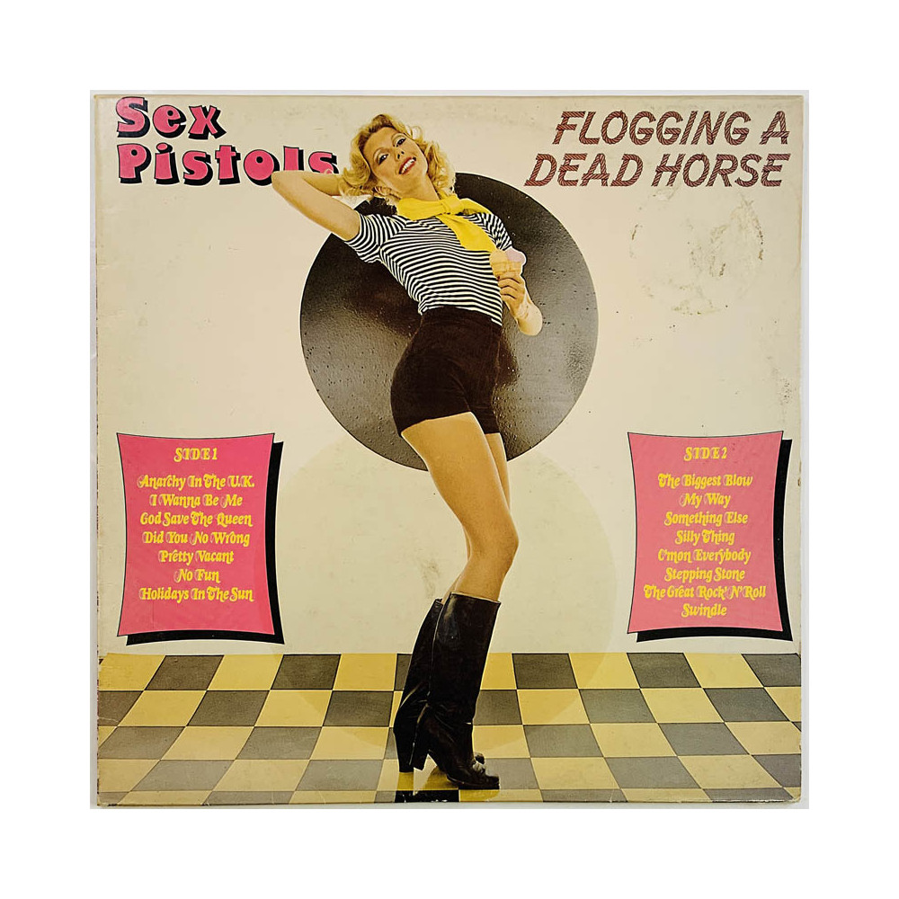 Sex Pistols LP Flogging a dead horse  kansi VG levy VG+ Käytetty LP
