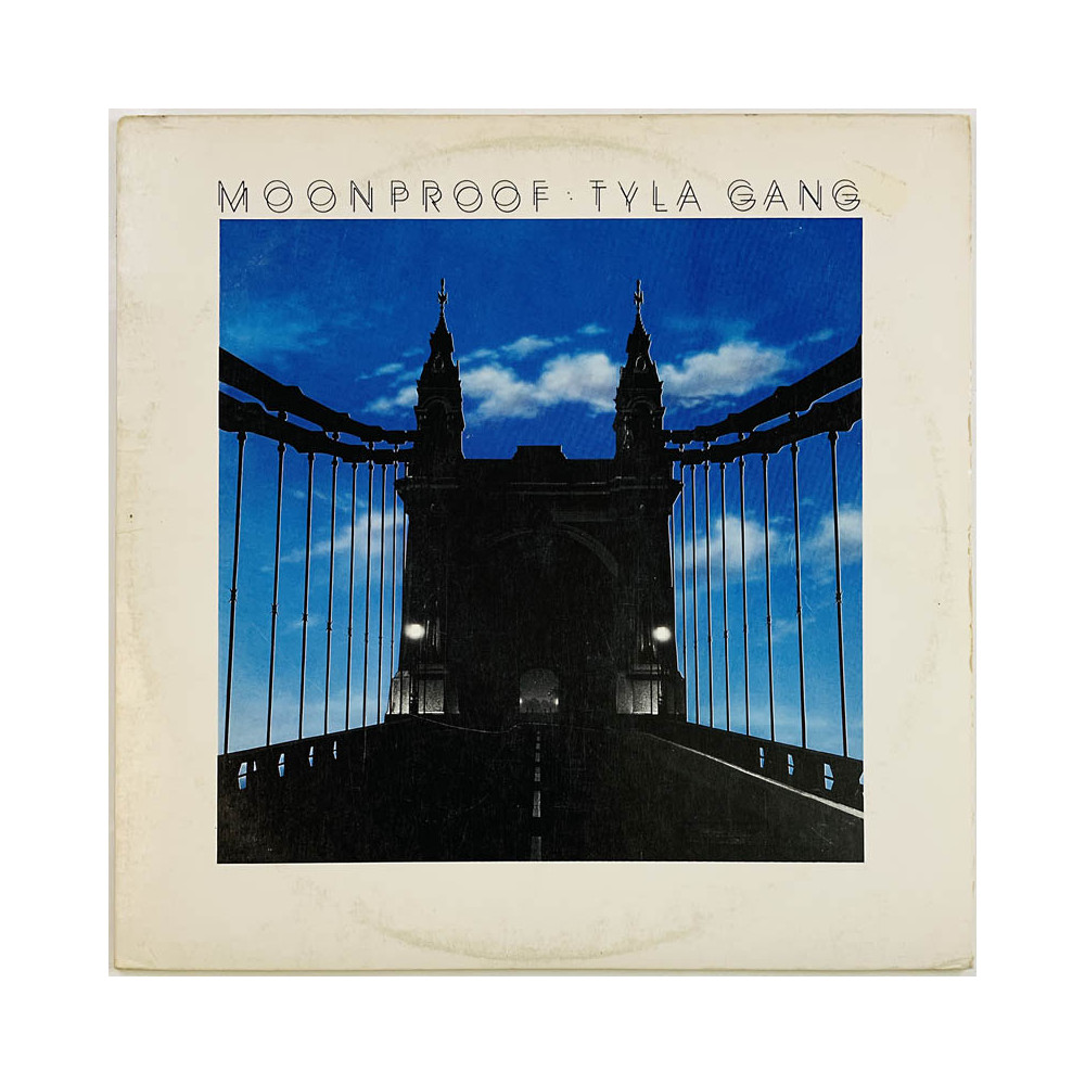 Tyla Gang LP Moonproof  kansi VG levy EX Käytetty LP
