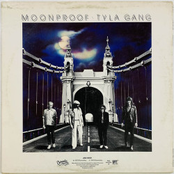 Tyla Gang LP Moonproof  kansi VG levy EX Käytetty LP
