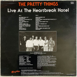 Pretty Things 1985 KOMA 788007 Live at the Heartbreak Hotel Begagnat LP