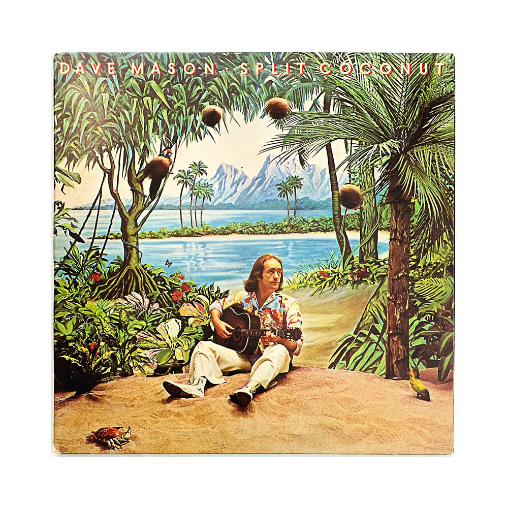 Mason Dave LP Split Coconut  kansi EX levy EX Käytetty LP
