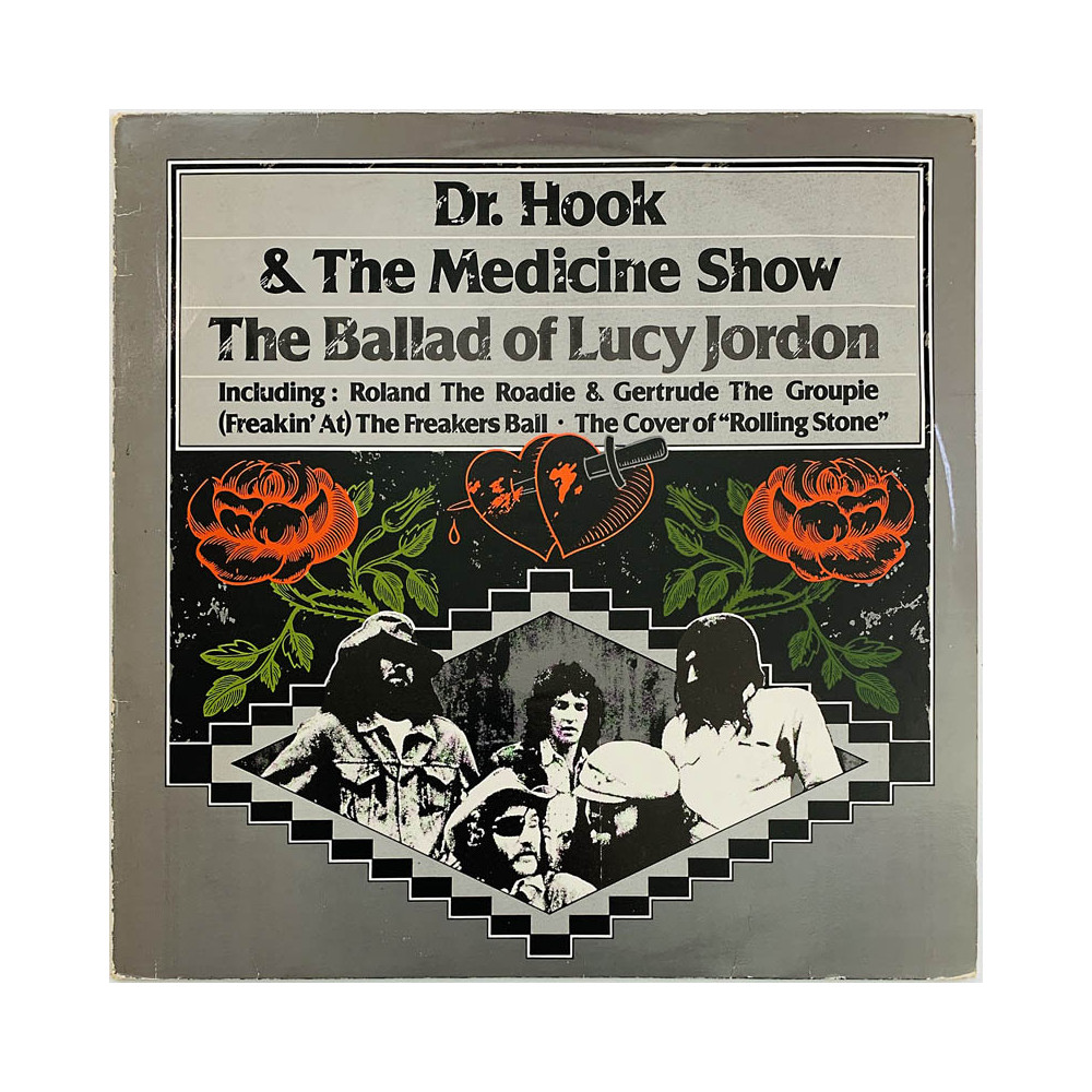 Dr. Hook LP The Ballad of Lucy Jordon  kansi VG levy EX Käytetty LP