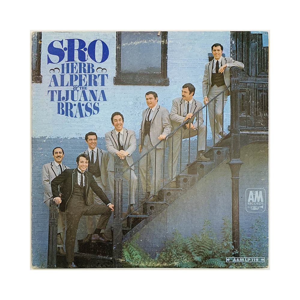 Herb Alpert & The Tijuana Brass LP S.R.O.  kansi VG+ levy EX Käytetty LP