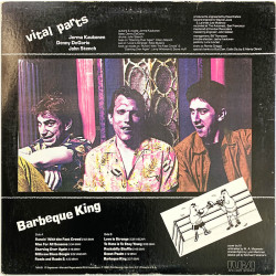 Kaukonen Jorma & Vital Parts LP Barbeque King  kansi VG+ levy EX- Käytetty LP