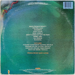 Outlaws LP Los Hombres Malo  kansi VG- levy VG+ Käytetty LP