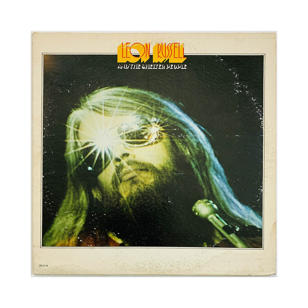 Russell Leon LP Leon Russell and the Shelter People  kansi VG levy VG+ Käytetty LP