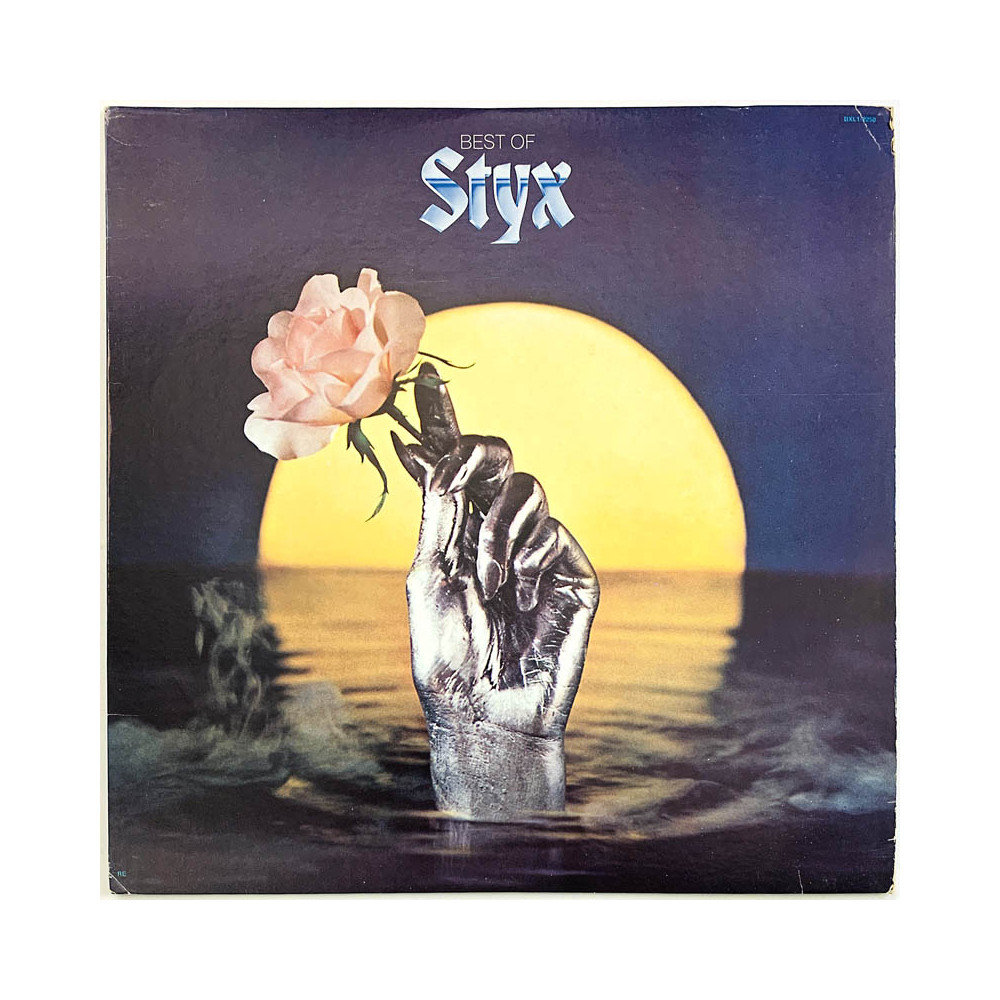 Styx LP Best of  kansi VG+ levy EX Käytetty LP