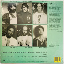 Little Feat LP Down on the farm  kansi EX levy EX Käytetty LP