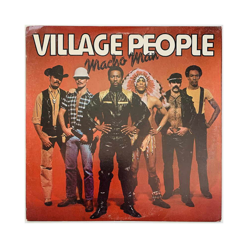 Village People 1978 NBLP 7096 Macho Man Begagnat LP