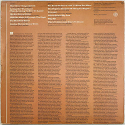 Kristofferson Kris LP Songs of Kristofferson  kansi VG levy EX Käytetty LP