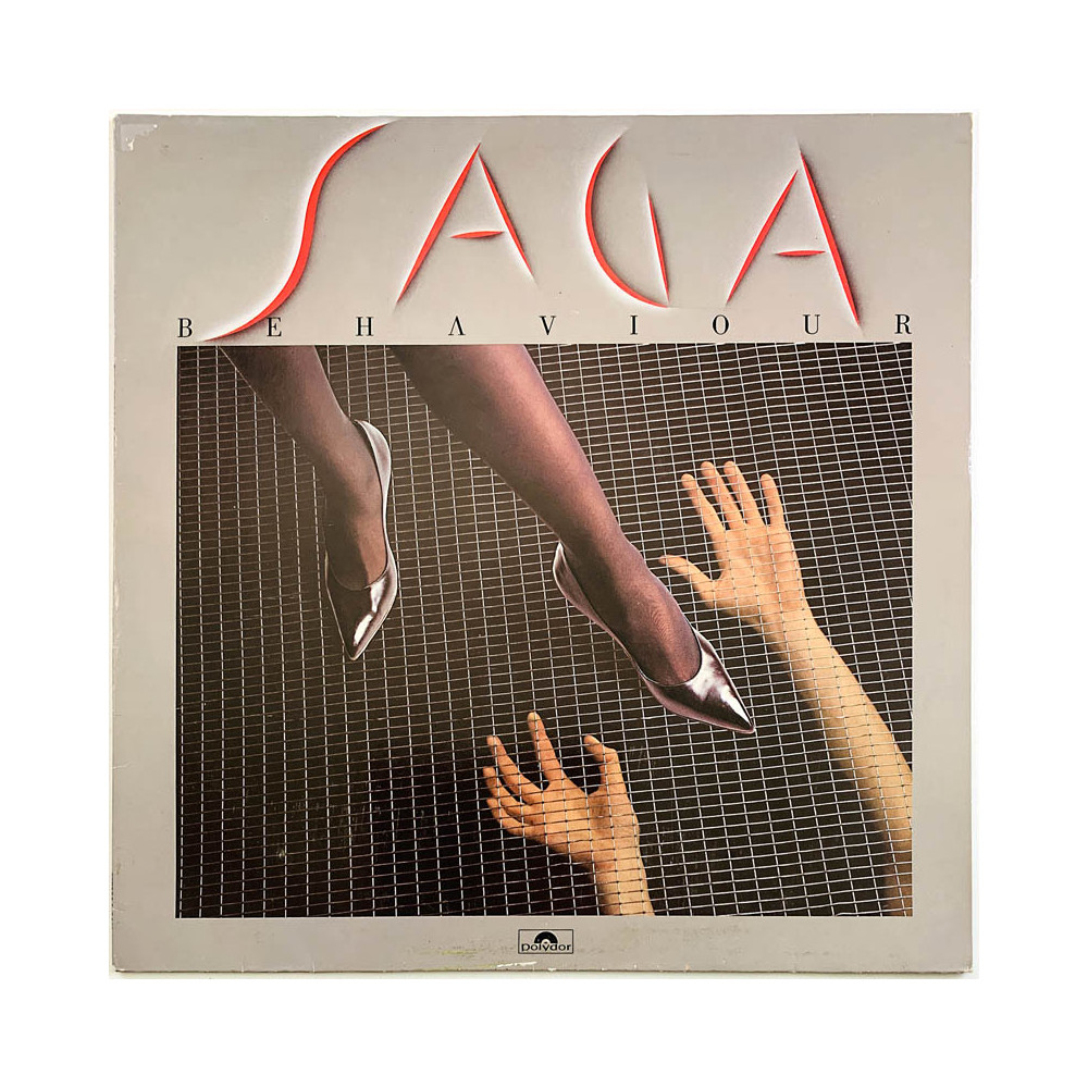 Saga LP Behaviour  kansi EX- levy EX- Käytetty LP