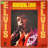 Elvis LP Burning love  kansi VG- levy EX- Käytetty LP