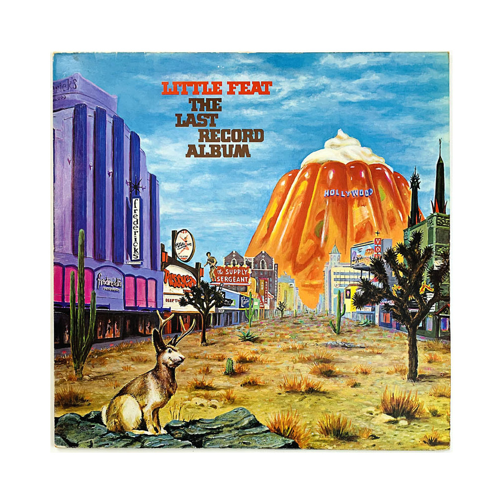 Little Feat LP The last record album  kansi VG+ levy EX Käytetty LP