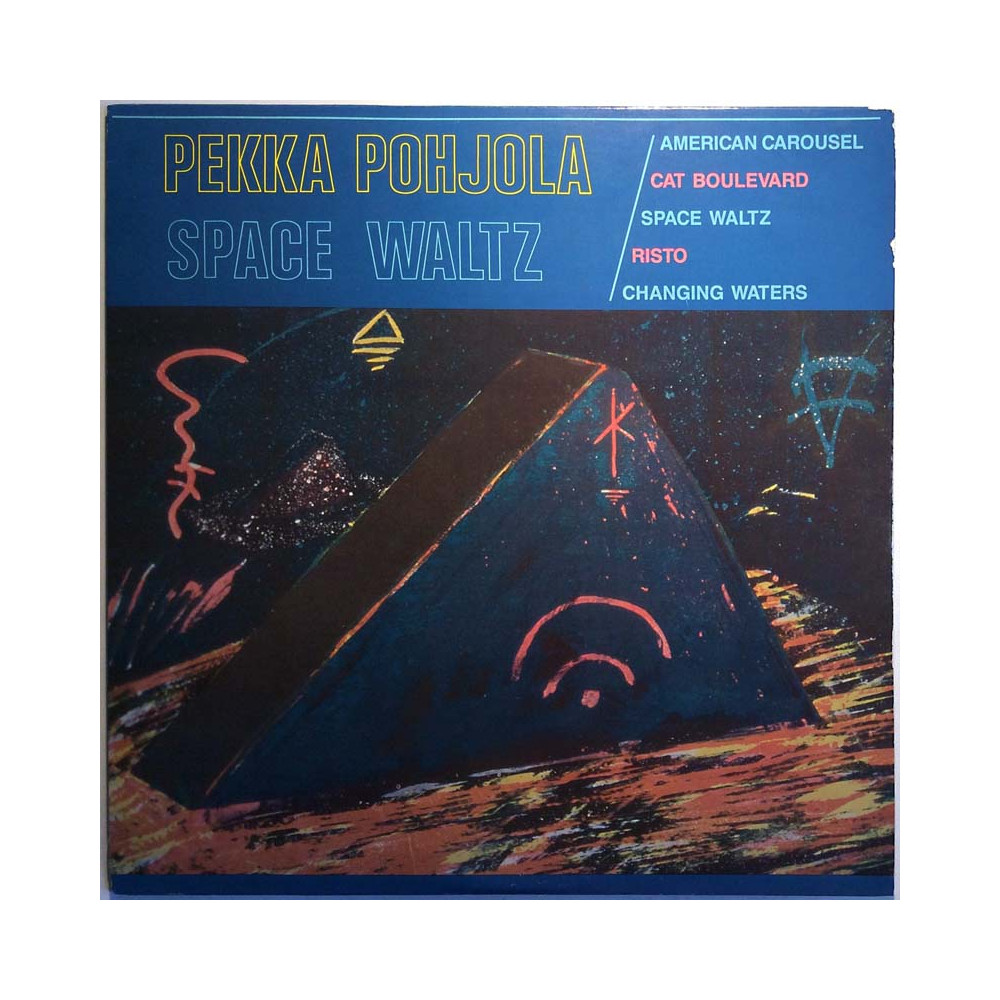 Pohjola Pekka LP Space Waltz  kansi EX levy EX Käytetty LP