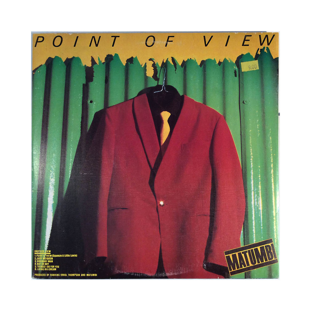 Matumbi LP Point Of View  kansi EX levy EX Käytetty LP