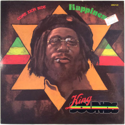 King Sounds LP Come Zion Side / Happiness  kansi EX levy EX- Käytetty LP