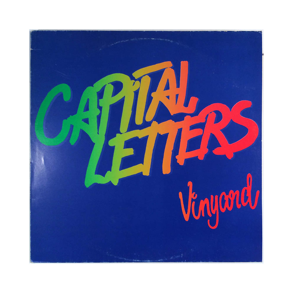 Capital Letters LP Vinyard  kansi VG levy EX Käytetty LP