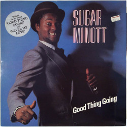 Sugar Minott LP Good Thing Going  kansi EX levy EX Käytetty LP
