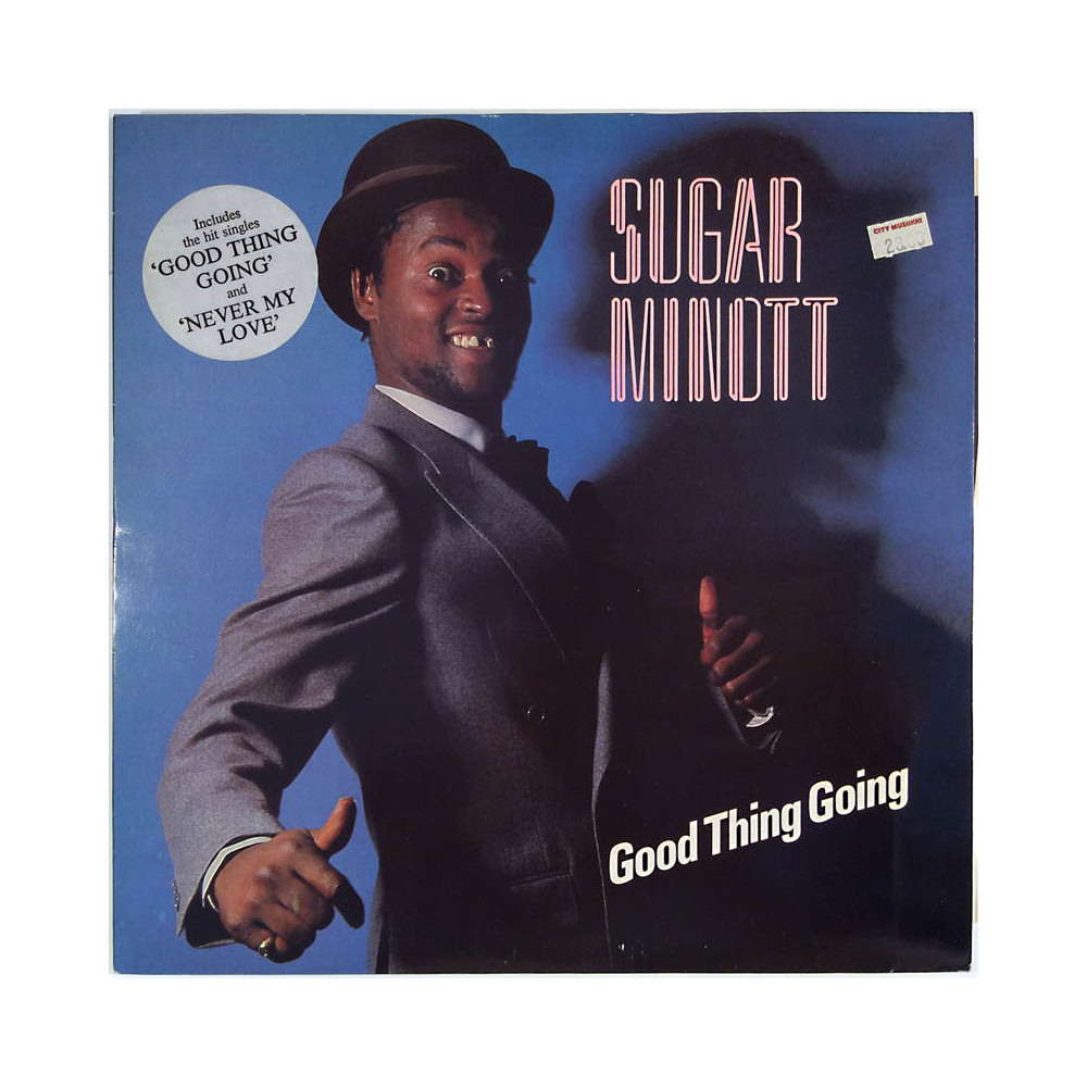 Sugar Minott LP Good Thing Going  kansi EX levy EX Käytetty LP