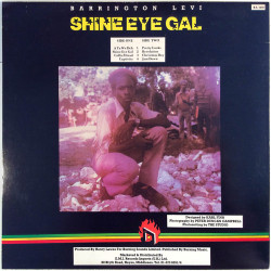 Barrington Levy LP Shine Eye Gal  kansi EX levy EX Käytetty LP