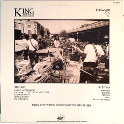 King Sounds And The Israelites LP Forward  kansi EX levy EX Käytetty LP