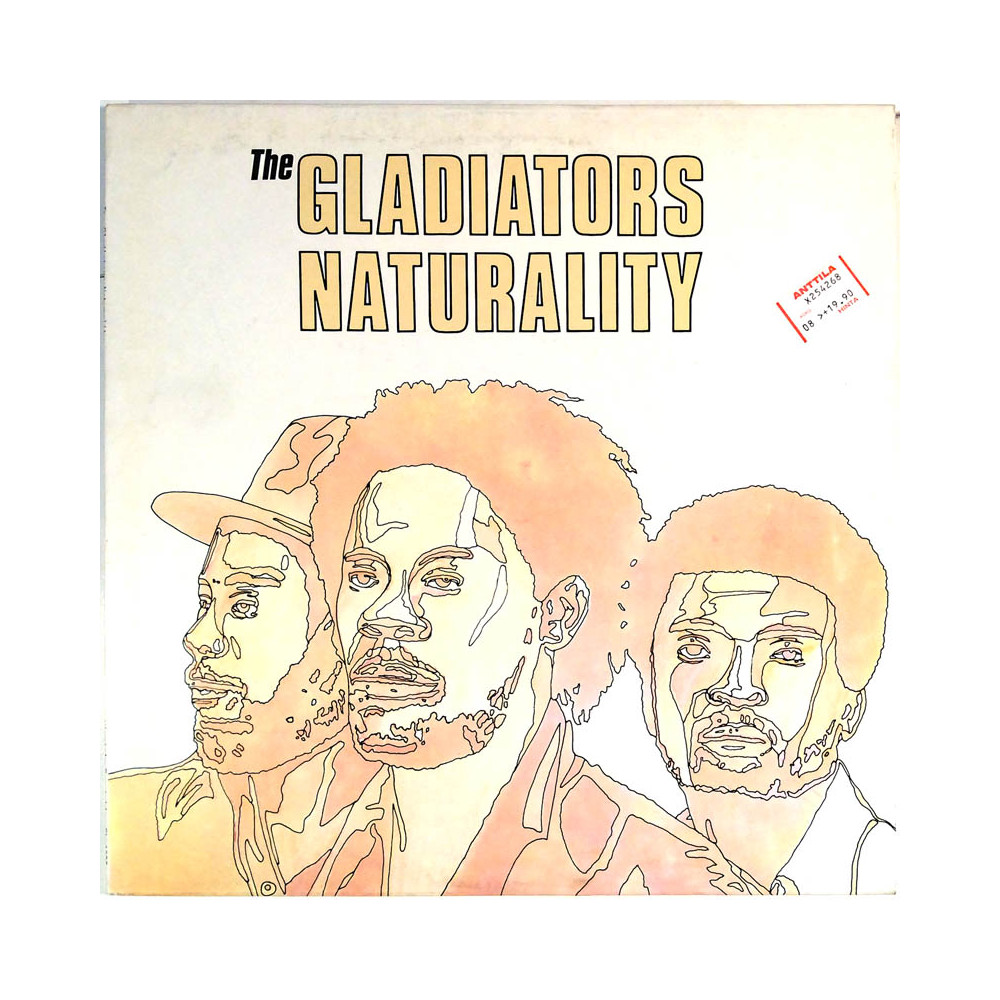 Gladiators LP Naturality  kansi EX levy EX Käytetty LP