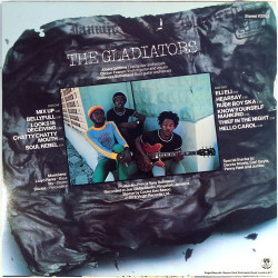 Gladiators LP Trenchtown Mix Up  kansi EX levy EX Käytetty LP