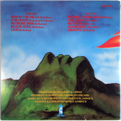 Burning Spear LP Man In The Hills  kansi EX levy EX Käytetty LP