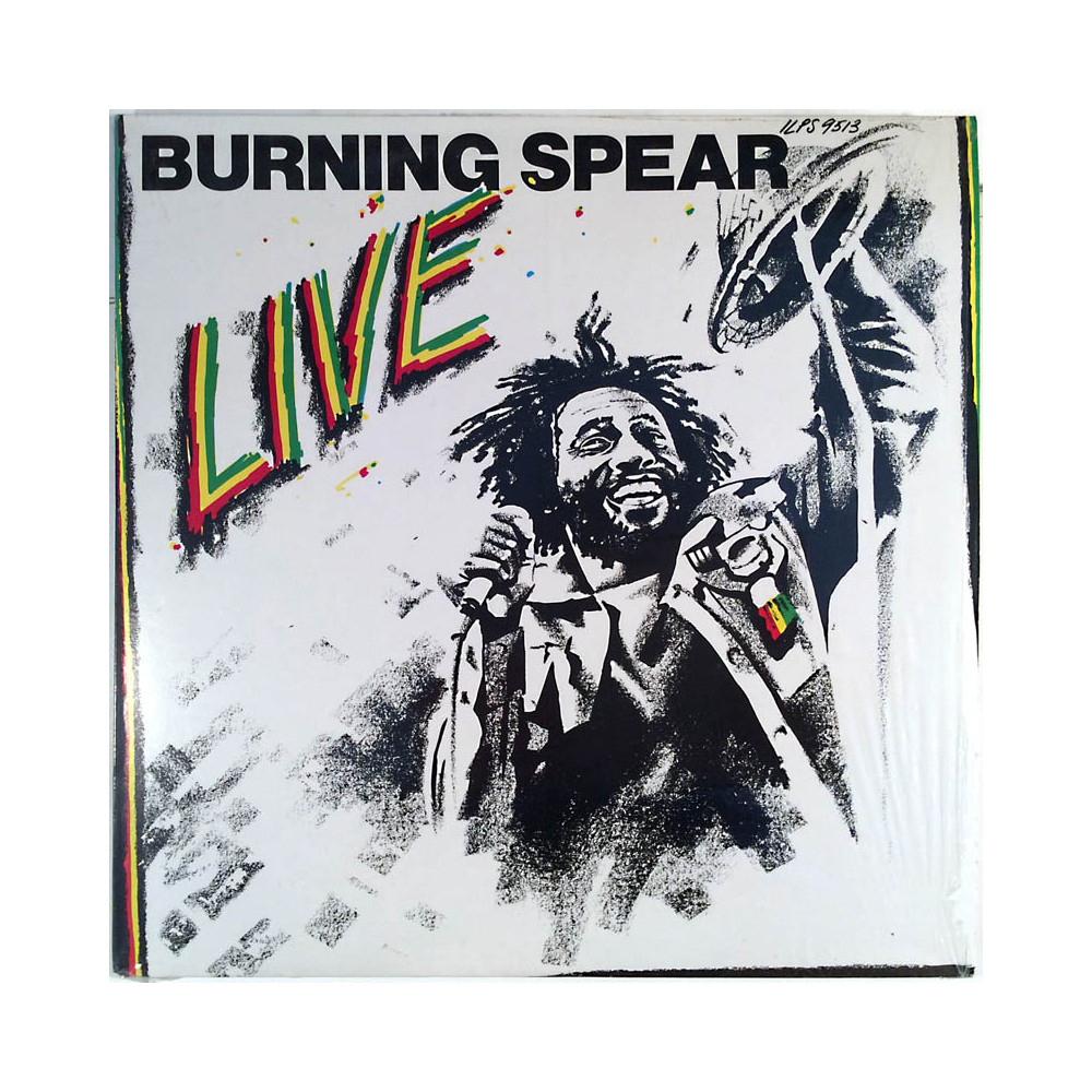 Burning Spear 1977 ILPS 9513 Live Begagnat LP