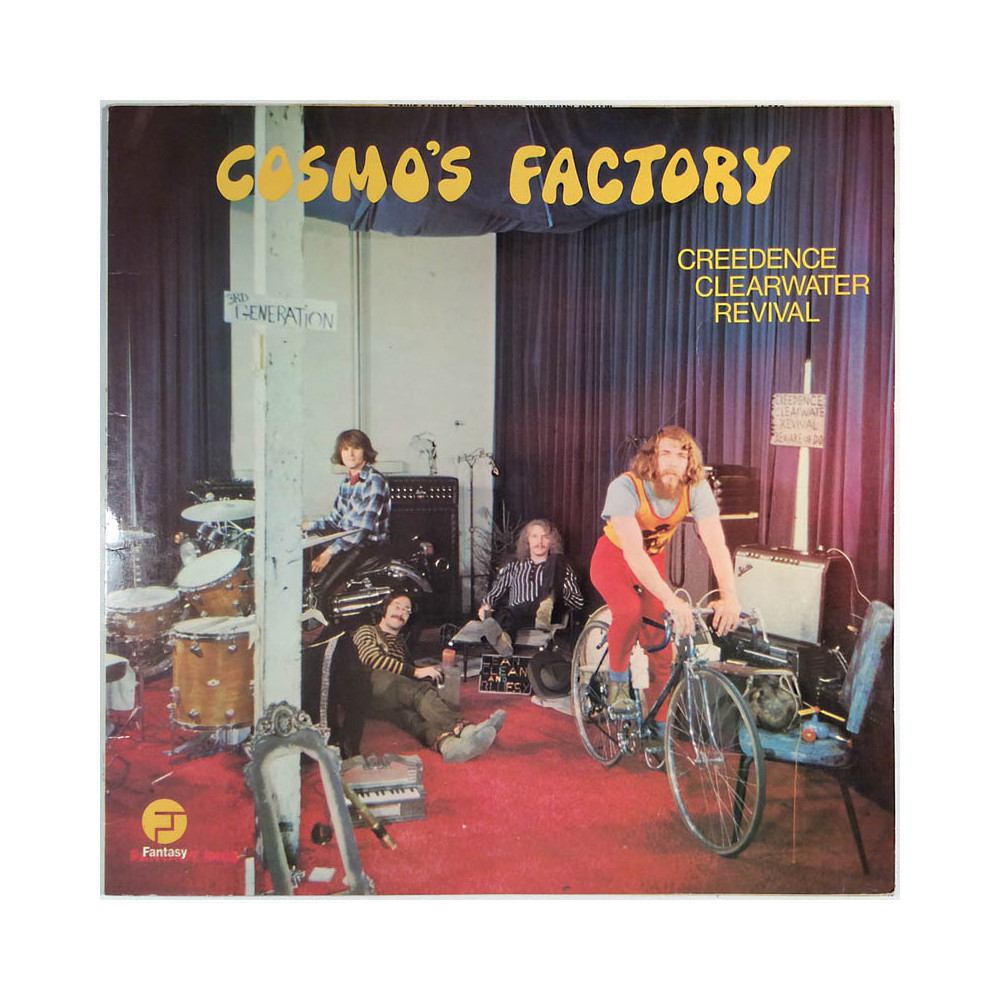 Creedence Clearwater Revival LP Cosmo's Factory  kansi VG+ levy VG+ Käytetty LP