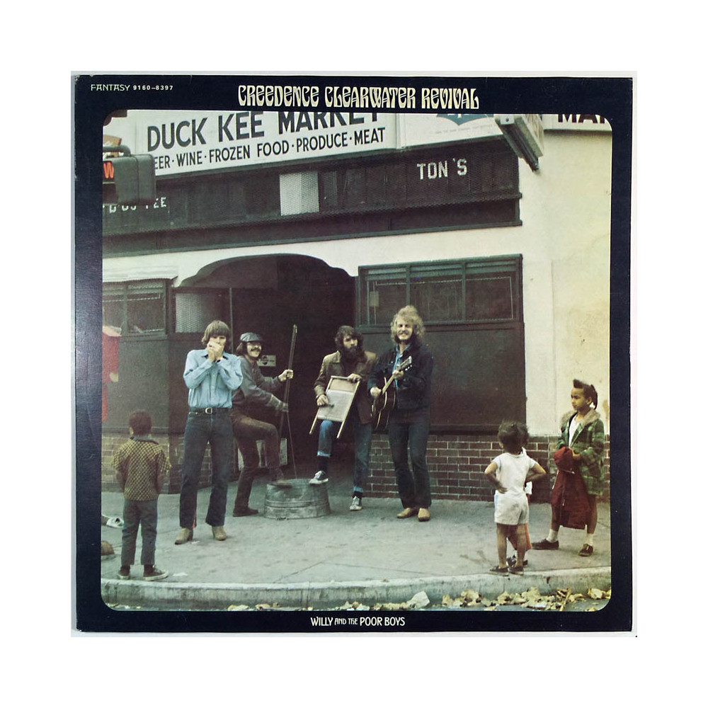 Creedence Clearwater Revival LP Willy And The Poor Boys  kansi EX- levy EX Käytetty LP