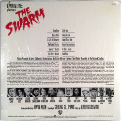 Soundytack Jerry Goldsmith 1978 BSK 3208 The Swarm Begagnat LP