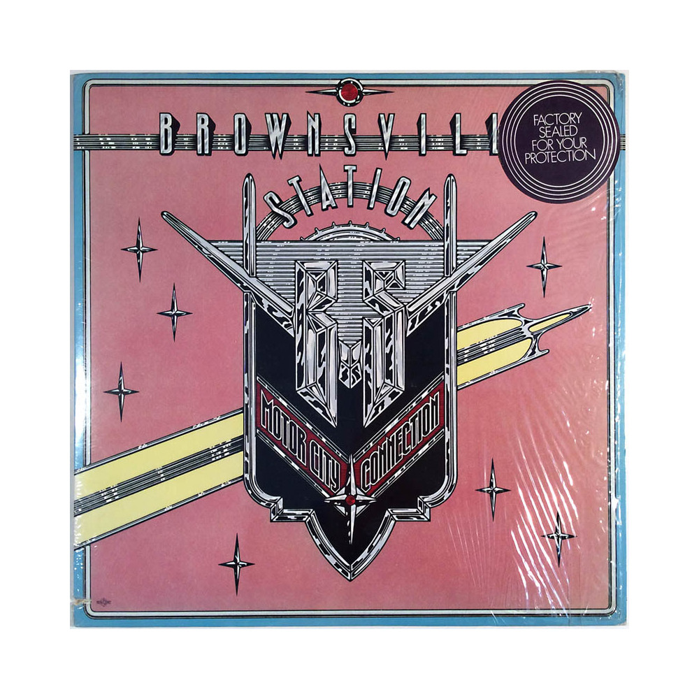 Brownsville Station LP Motor City Connection  kansi EX levy EX Käytetty LP