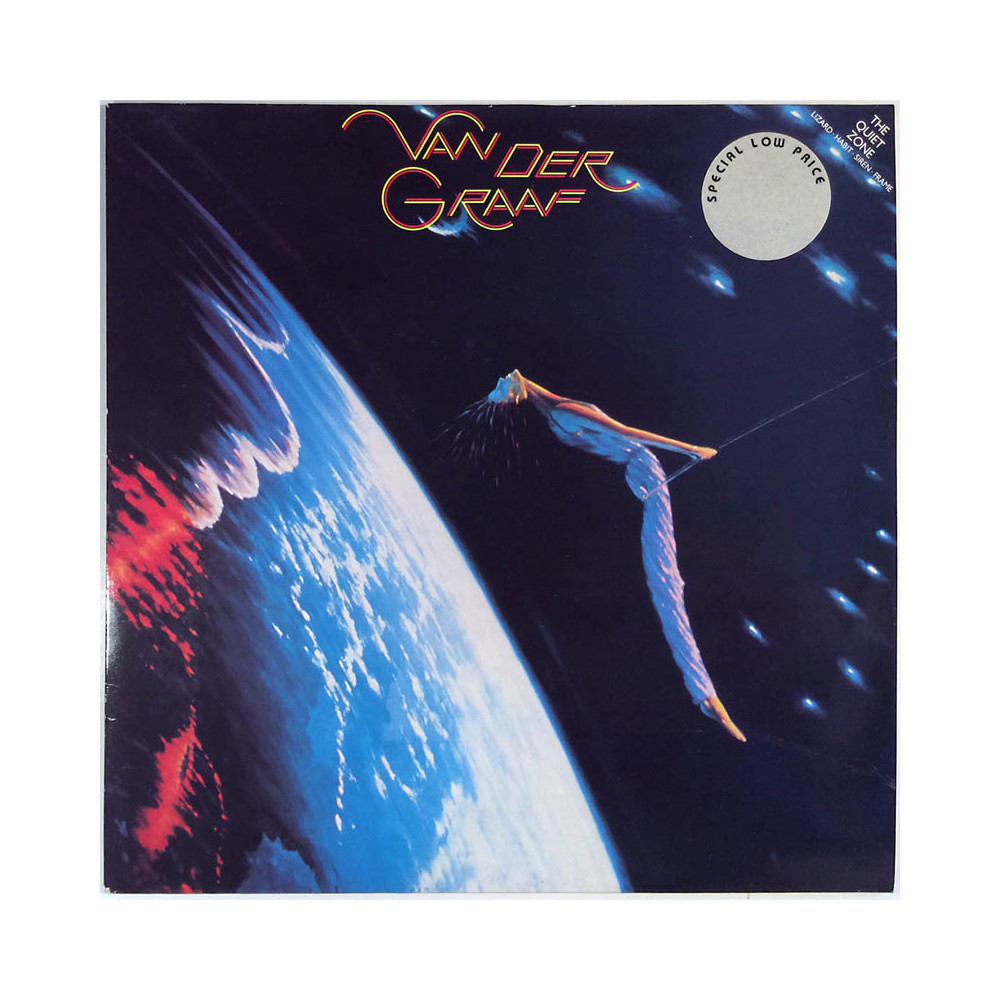 Van Der Graaf LP The Quiet Zone / The Pleasure Dome  kansi EX levy EX Käytetty LP