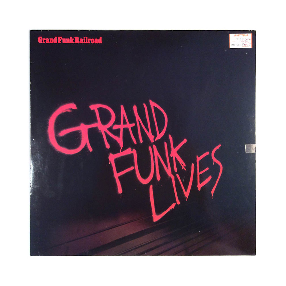 Grand Funk Railroad LP Grand Funk Lives  kansi VG levy EX Käytetty LP