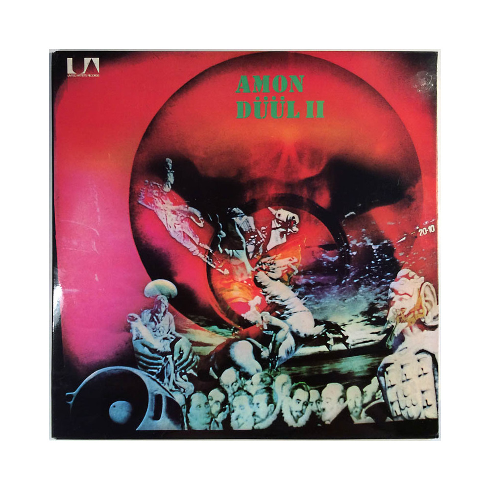 Amon Düül II 1971 UAD 6000 3/4 Dance Of The Lemmings 2LP Begagnat LP