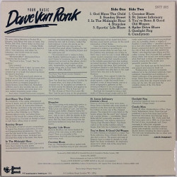 Ronk Dave Van: Your Basic - Käytetty LP VG+ / EX-