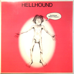 Hellhound LP Soitetaan Rock 'N' Rollia...  kansi EX levy EX Käytetty LP