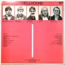 Hellhound LP Soitetaan Rock 'N' Rollia...  kansi EX levy EX Käytetty LP