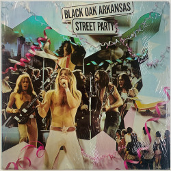 Black Oak Arkansas 1974 SD 36-101 Street Party Begagnat LP