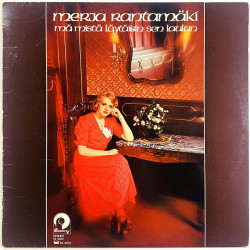 Rantamäki Merja LP Mä mistä löytäisin sen laulun  kansi VG levy EX Käytetty LP