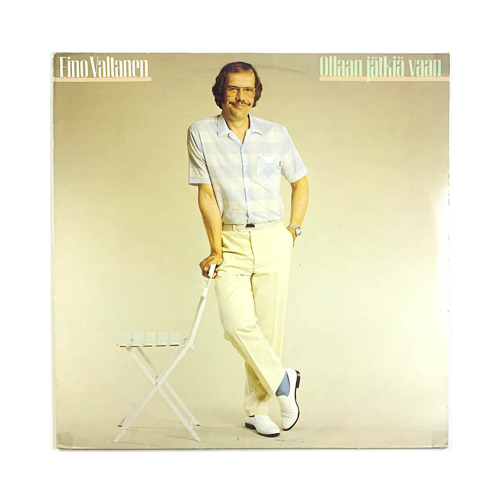 Valtanen Eino LP Ollaan jätkiä vaan  kansi VG+ levy VG+ Käytetty LP
