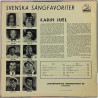 Juel Karin: Svenska Sängfavoriter - Käytetty LP VG+ / EX